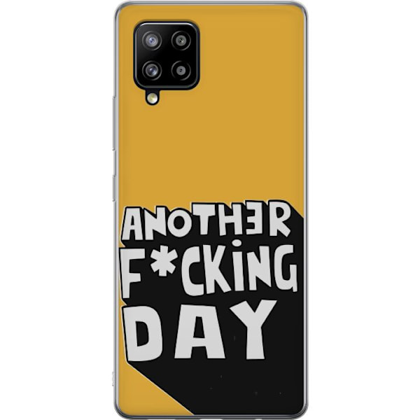 Samsung Galaxy A42 5G Gennemsigtig cover Another Day Tekstmotiv Humor Streetwear Grafisk Rå Stil Populært Livsstil By Mode Design
