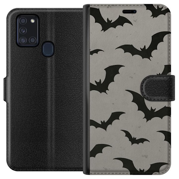 Samsung Galaxy A21s Plånboksfodral Flutterprint