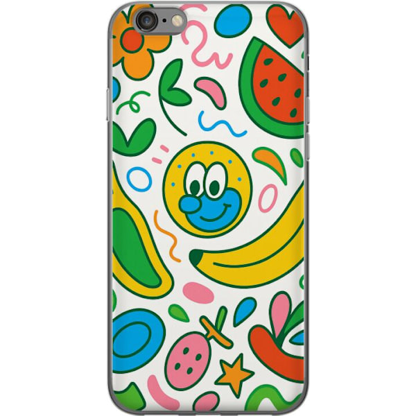 Apple iPhone 6 Genomskinligt Skal Butterfly Veil