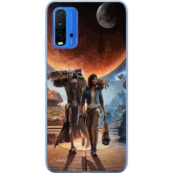 Xiaomi Redmi Note 9 4G Genomskinligt Skal Star Wars Outlaws