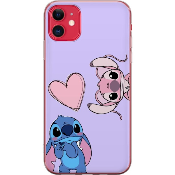 Apple iPhone 11 Gennemsigtig cover Stitch Mode