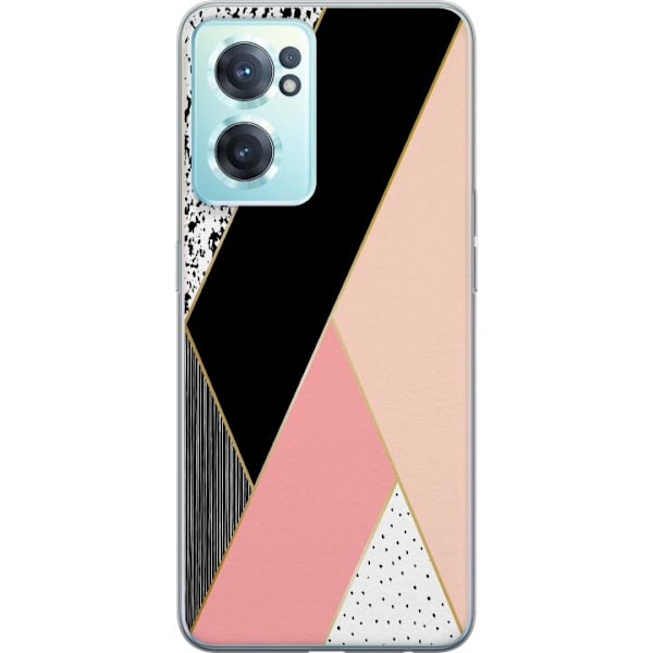 OnePlus Nord CE 2 5G Läpinäkyvä kuori Kuvio