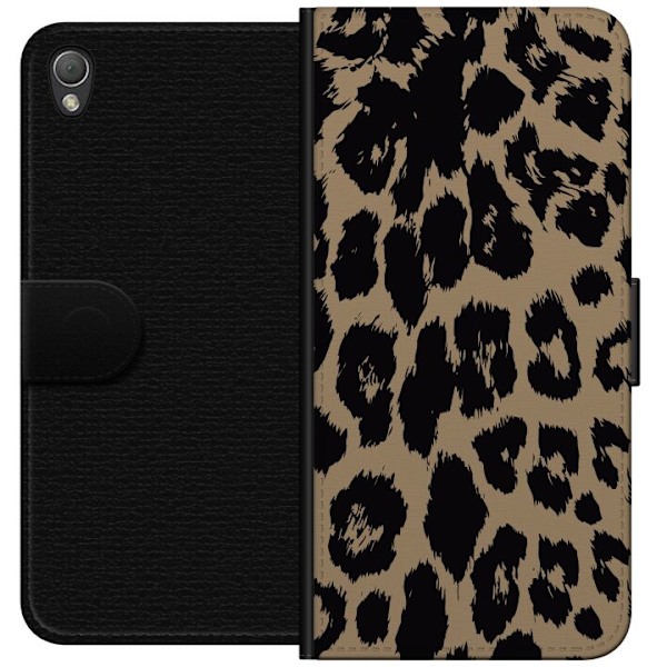 Sony Xperia Z3 Lommeboketui Leopard