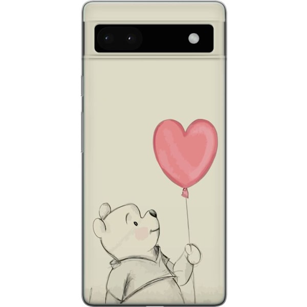 Google Pixel 6a Gjennomsiktig deksel Vinni Puh