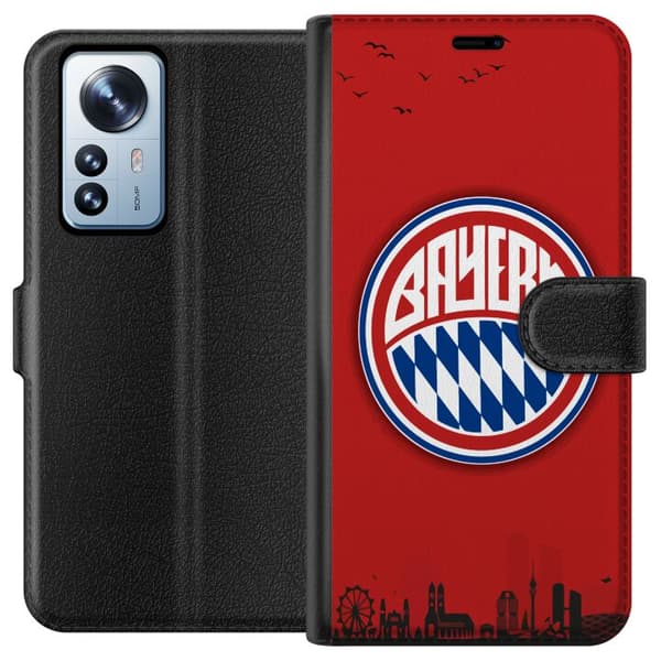 Kompatibel Tegnebogsetui til Xiaomi 12 Pro FC Bayern München