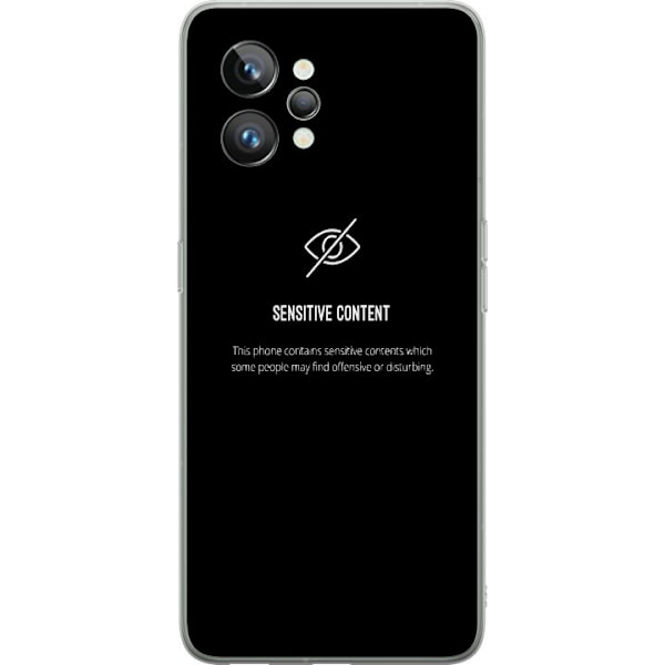 Realme GT2 Pro Genomskinligt Skal sensitive content