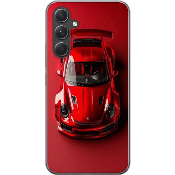 Samsung Galaxy A55 Läpinäkyvä kuori Porsche