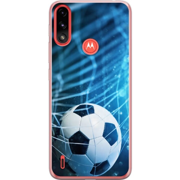 Motorola Moto E7 Power Cover / Mobilcover - VM Fodbold 2018