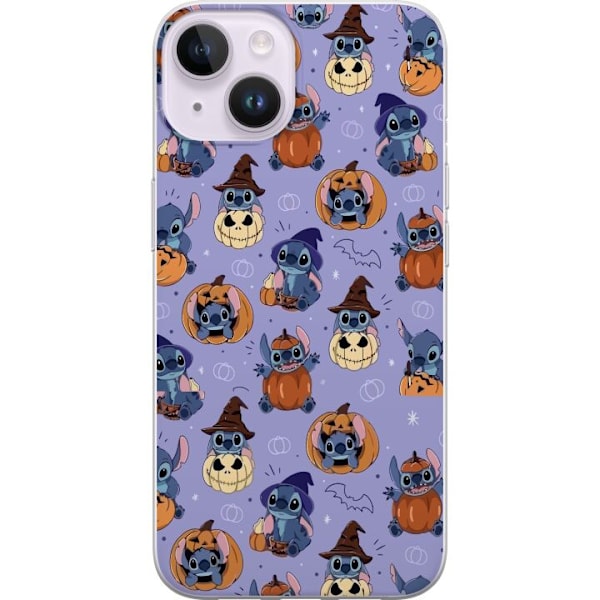 Apple iPhone 15 Gennemsigtig cover Stitch halloween