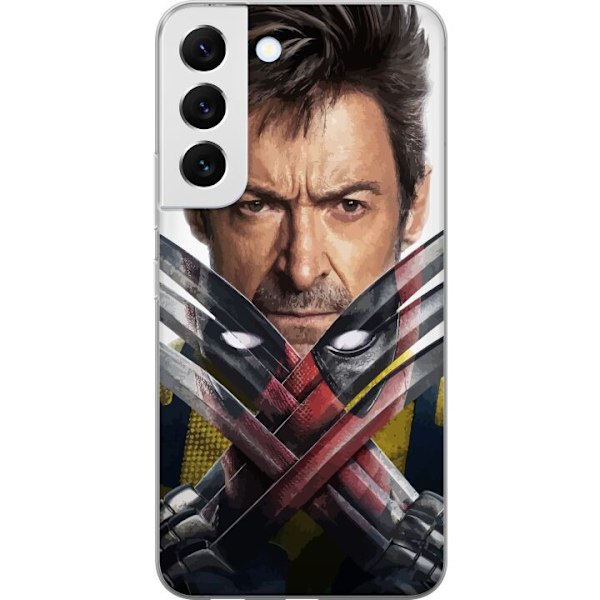 Samsung Galaxy S22 5G Läpinäkyvä kuori Deadpool & Wolverine