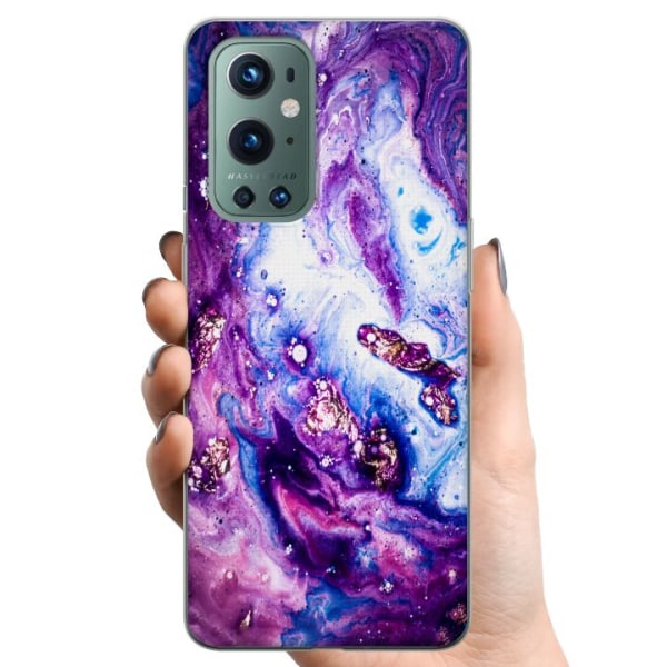 OnePlus 9 Pro TPU Mobilcover Galakse Marmor