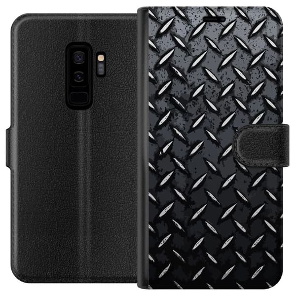 Kompatibel Tegnebogsetui til Samsung Galaxy S9+ Metallisk mønster