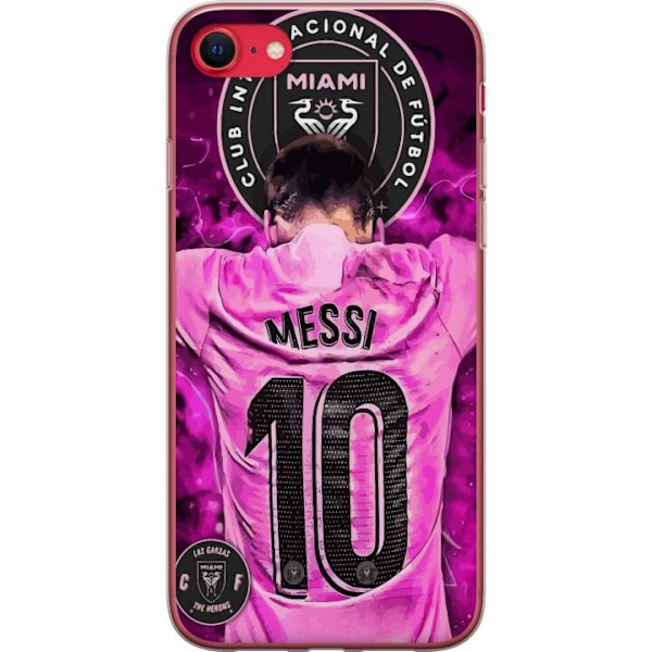 Apple iPhone 16e Gennemsigtig cover Lionel Messi (Inter Miami