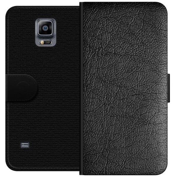 Kompatibel Tegnebogsetui til Samsung Galaxy Note 4 Grå