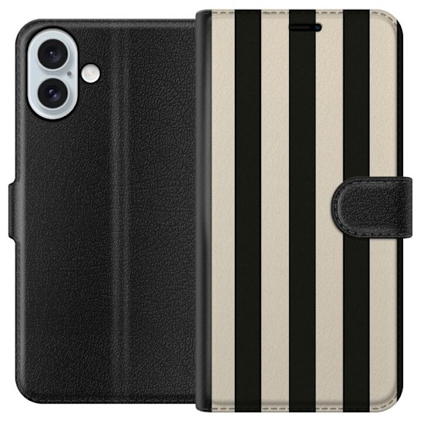 Apple iPhone 16 Plus Plånboksfodral Line Flow
