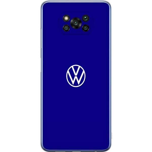 Xiaomi Poco X3 Pro Läpinäkyvä kuori Volkswagen