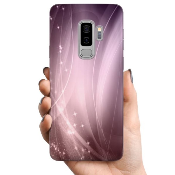 Samsung Galaxy S9+ TPU Mobildeksel Lavendel Støv