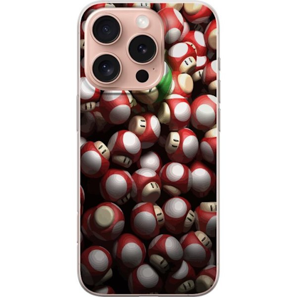 Apple iPhone 16 Pro Gennemsigtig cover Super Mario Bros