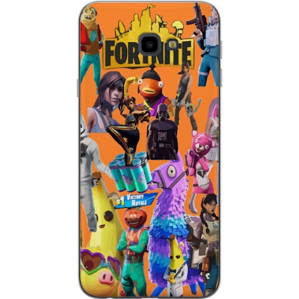 Samsung Galaxy J4+ Gjennomsiktig deksel Fortnite