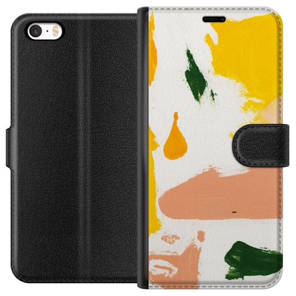 Apple iPhone 5 Tegnebogsetui Plastfri Chic