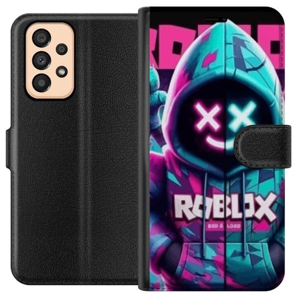 Kompatibelt Plånboksfodral till Samsung Galaxy A33 5G Roblox | Marshmello