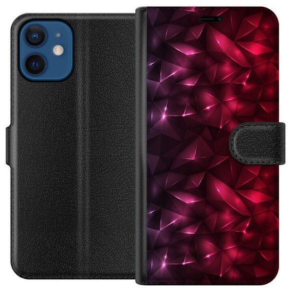 Apple iPhone 12  Lompakkokotelo Kiusoittava Punainen
