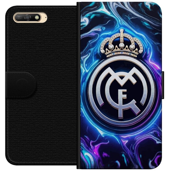 Huawei Y6 (2018) Lompakkokotelo Real Madrid