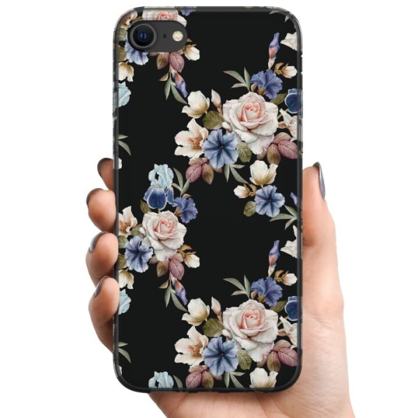 Apple iPhone 7 TPU Mobilskal Blommor