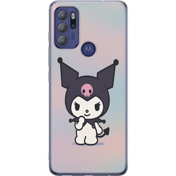 Motorola Moto G60S Gjennomsiktig deksel Kawaii Sanrio Kuromi