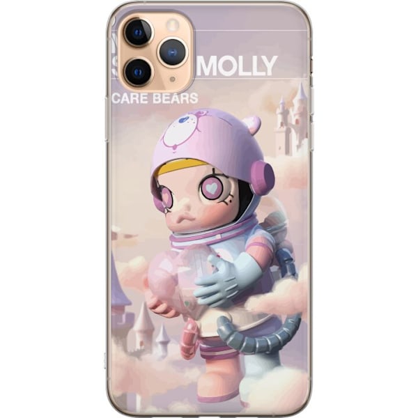 Apple iPhone 11 Pro Max Läpinäkyvä kuori Mega Space Molly C