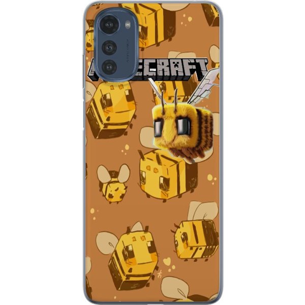 Motorola Moto E32s Läpinäkyvä kuori Minecraft Bi