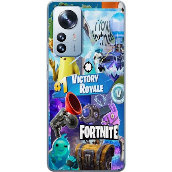 Xiaomi 12 Pro Genomskinligt Skal Fortnite