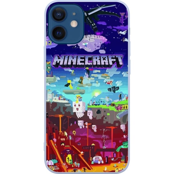 Apple iPhone 12 mini Premium kuori Minecraft