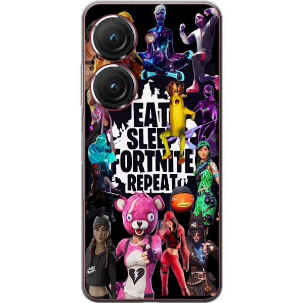 Asus Zenfone 9 Läpinäkyvä kuori Fortnite