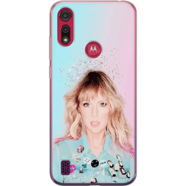 Motorola Moto E6s (2020) Genomskinligt Skal Taylor Swift Poetr