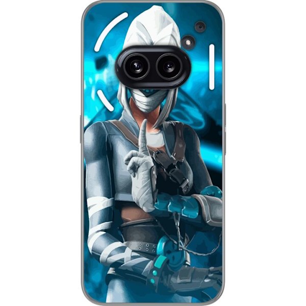 Nothing Phone (2a) Gjennomsiktig deksel Fortnite