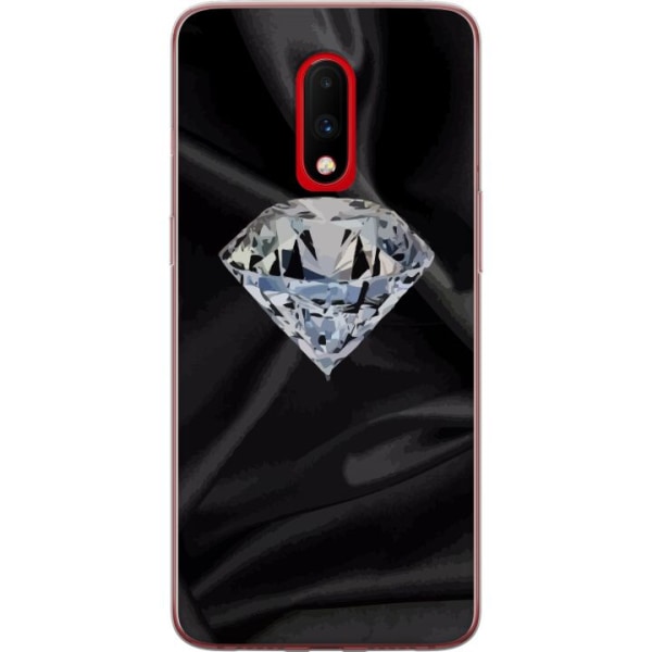 OnePlus 7 Gjennomsiktig deksel Silke Diamant