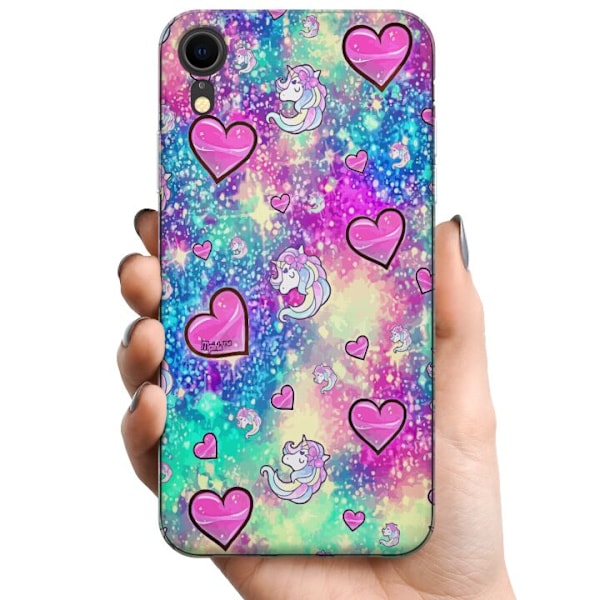 Apple iPhone XR TPU Mobilskal Unicorn Enhörning