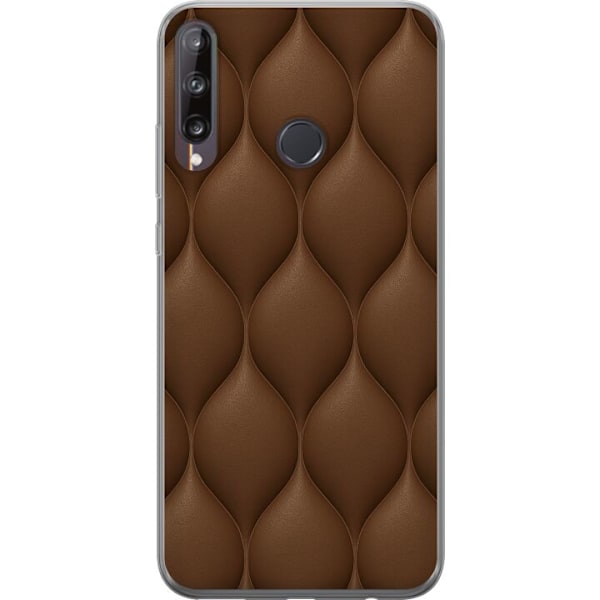 Huawei P40 lite E Genomskinligt Skal Cocoa Scales