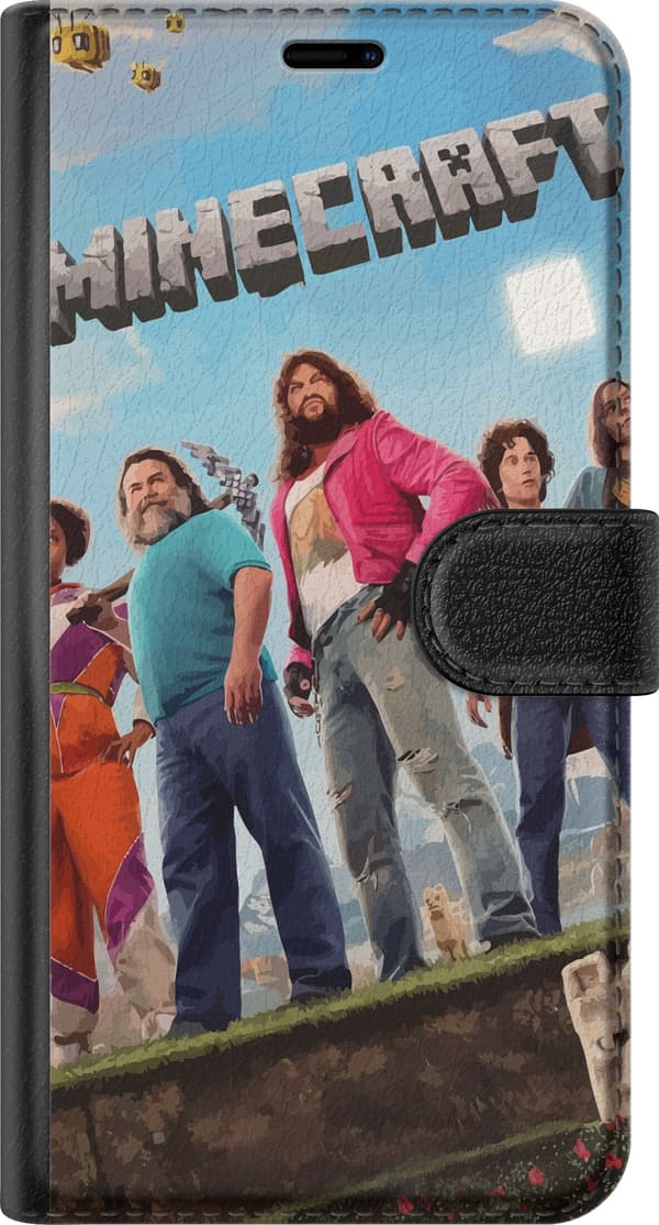 Kompatibel Tegnebogsetui til Apple iPhone 12 Pro Max A Minecraft Movie