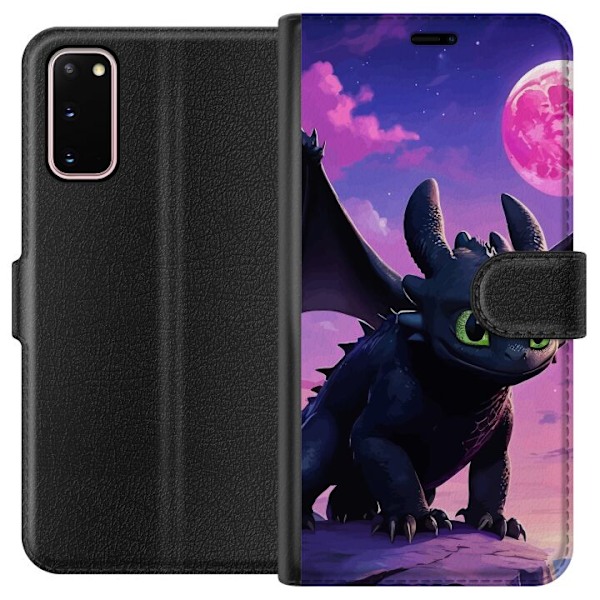 Samsung Galaxy S20 Plånboksfodral How to Train Your Dragon (Draktränaren)