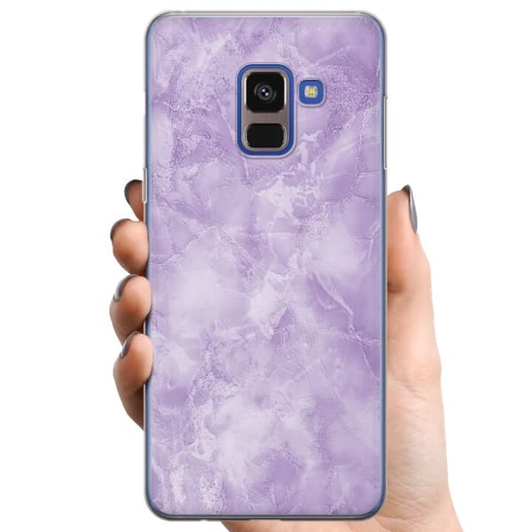 Kompatibelt Mobilskal till Samsung Galaxy A8 (2018) Marmor