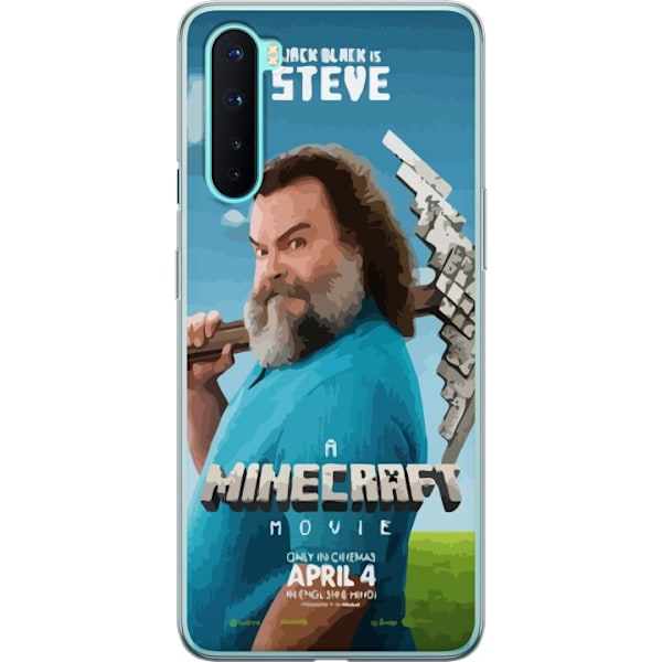 OnePlus Nord Läpinäkyvä kuori Minecraft-elokuva