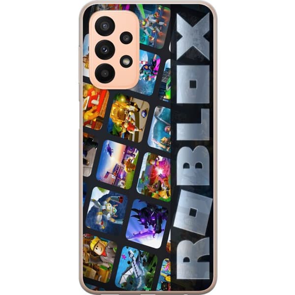 Kompatibelt Mobildeksel til Samsung Galaxy A23 Roblox