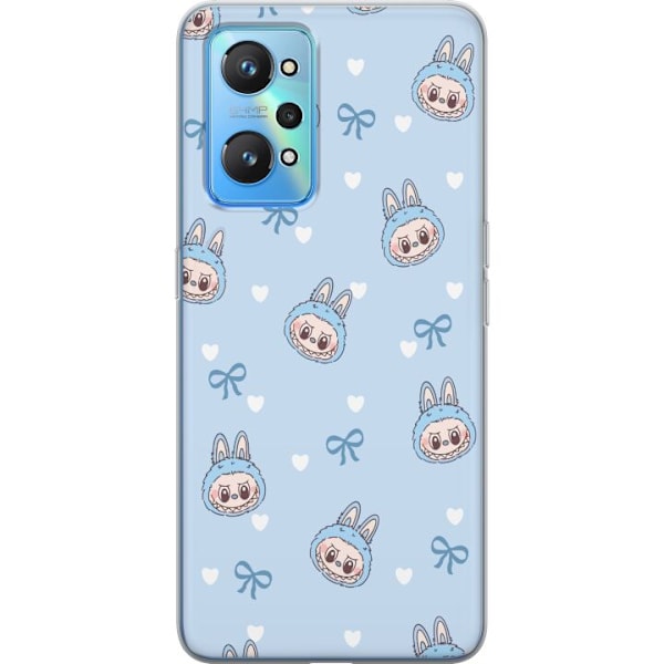 Realme GT Neo2 Läpinäkyvä kuori Labubu Tuli Henki