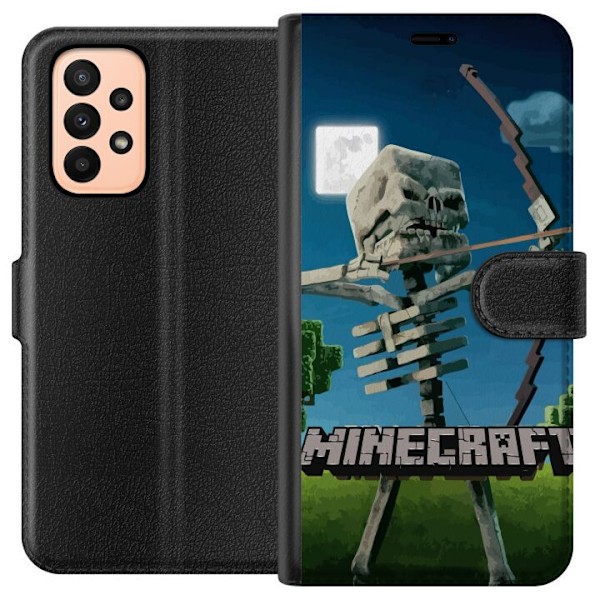 Samsung Galaxy A23 Tegnebogsetui A Minecraft Movie