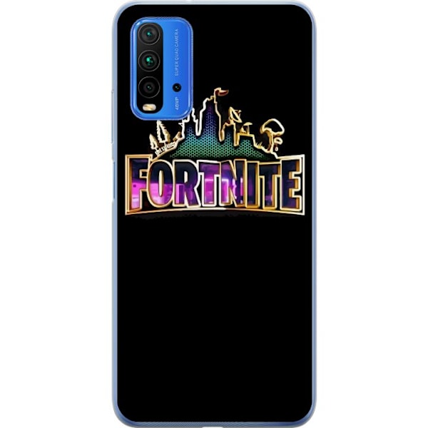 Xiaomi Redmi 9T Genomskinligt Skal Fortnite