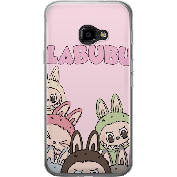 Samsung Galaxy Xcover 4 Läpinäkyvä kuori Labubu Pop Mart Hahmot Keräilykohteet Suosittu Hahmosarja Suunnittelu Pop Mart Leikkikalutaide Aihe