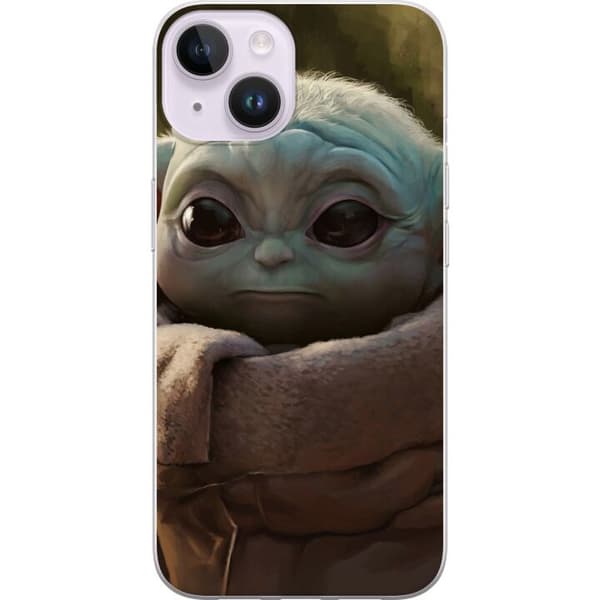 Kompatibelt Mobildeksel til Apple iPhone 14 Baby Yoda