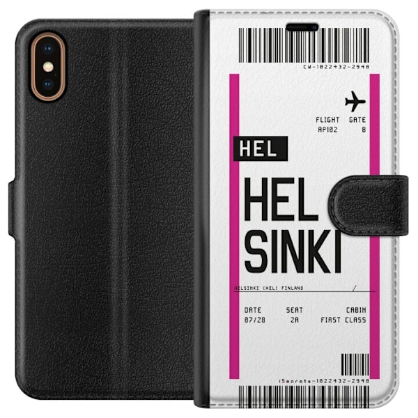 Apple iPhone XS Lompakkokotelo Helsinki